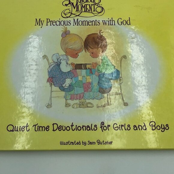Vintage Precious Moments My Precious Moments with God Children's Book - Picture 7 of 7